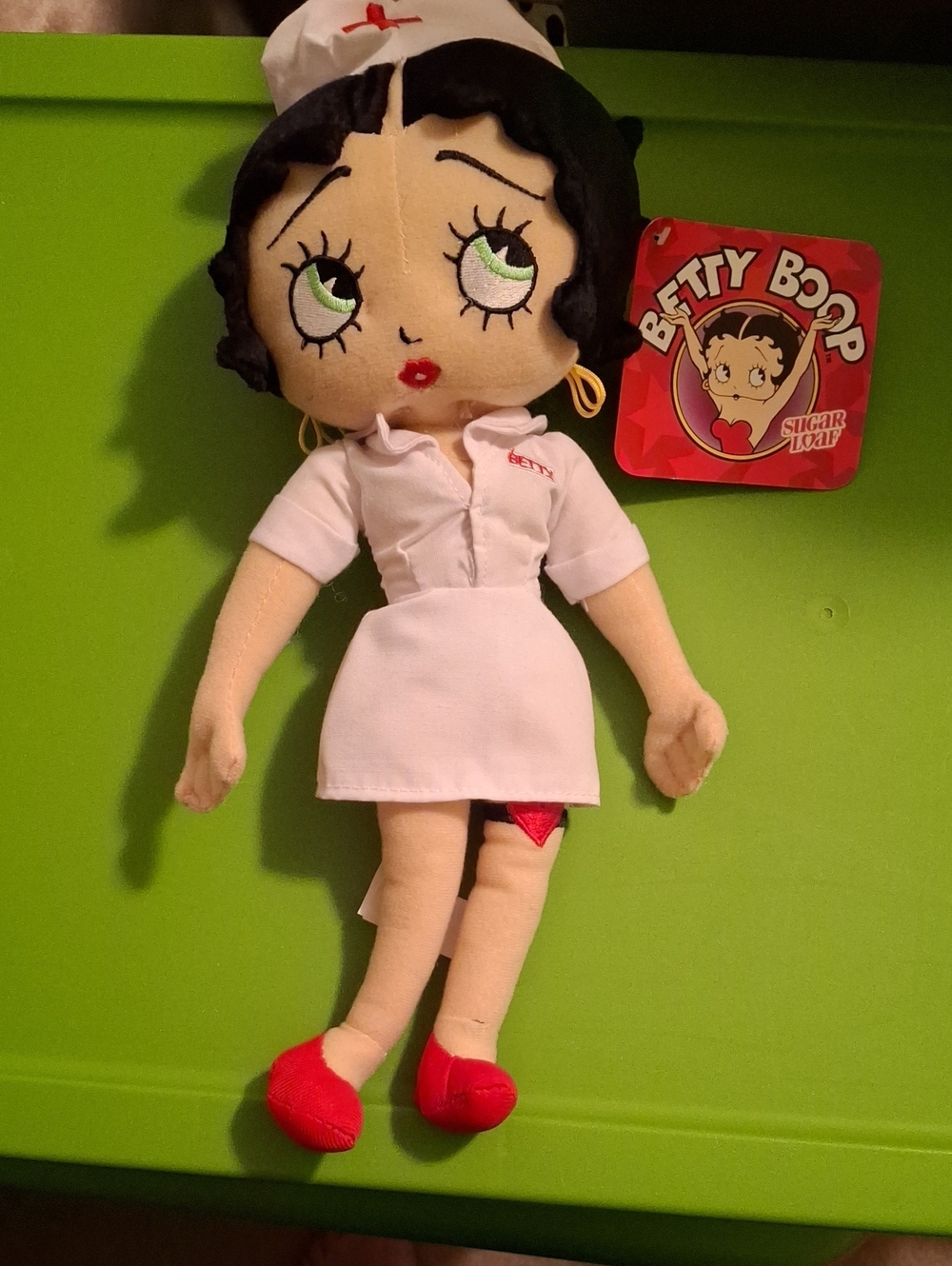 Betty Boop Plush Nurse Doll